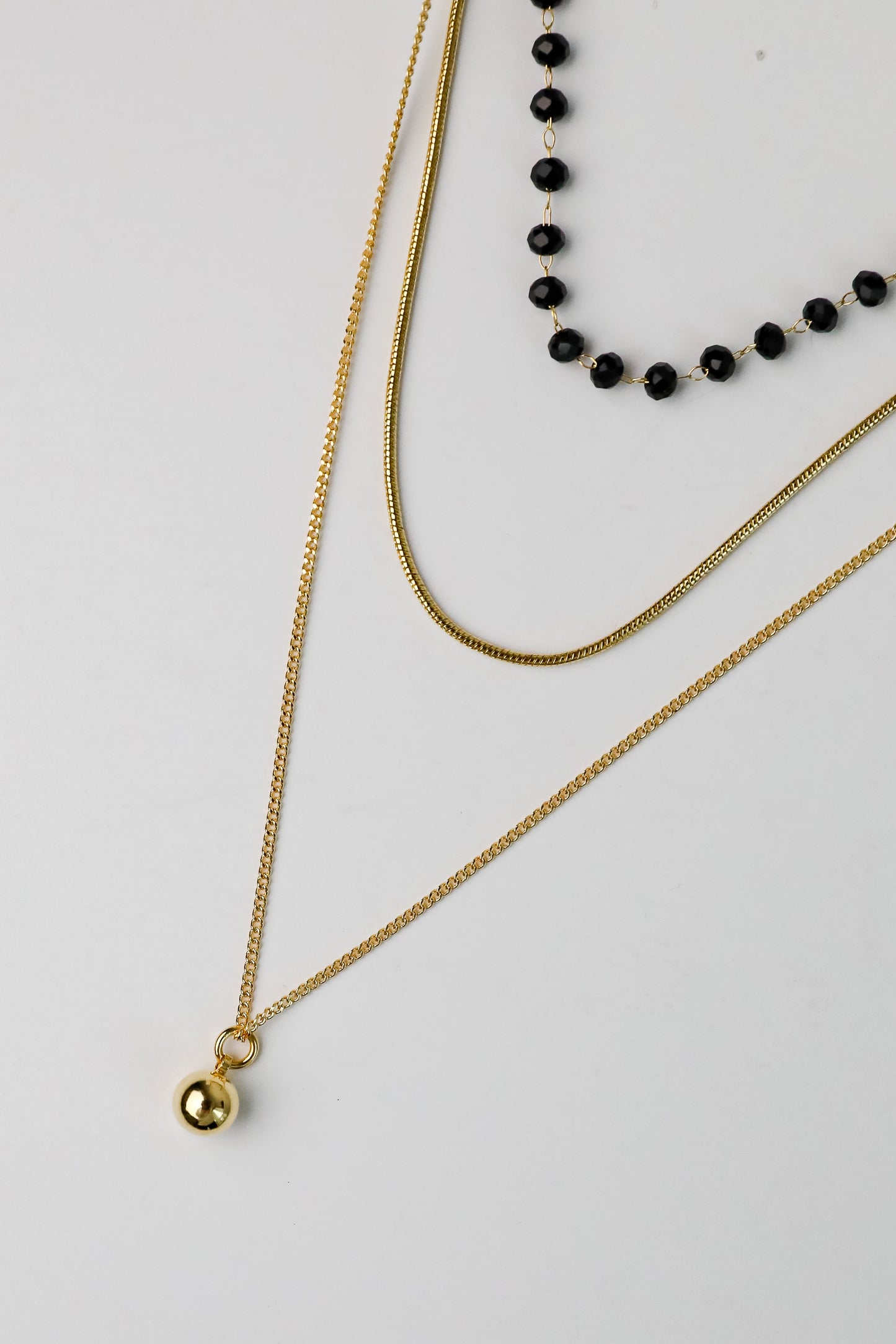 FINAL SALE - Reagan Layered Chain Necklace