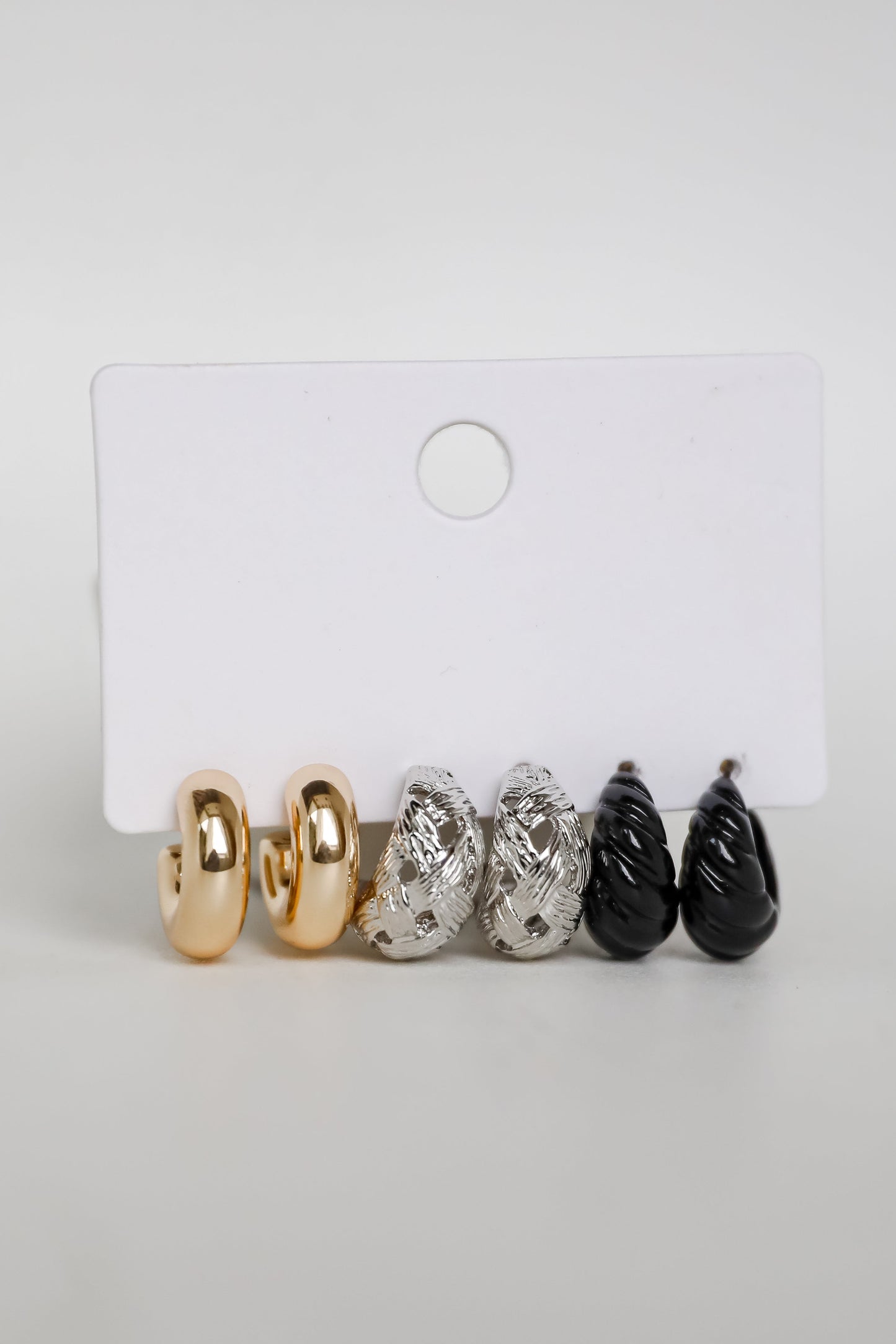 FINAL SALE - Collins Multi Hoop Earring Set