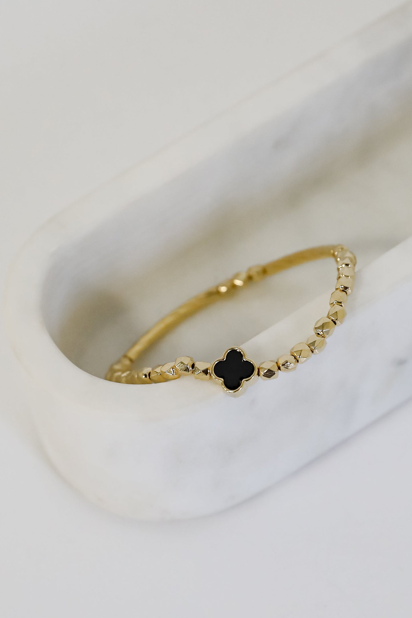 Diana Beaded Quatrefoil Bracelet