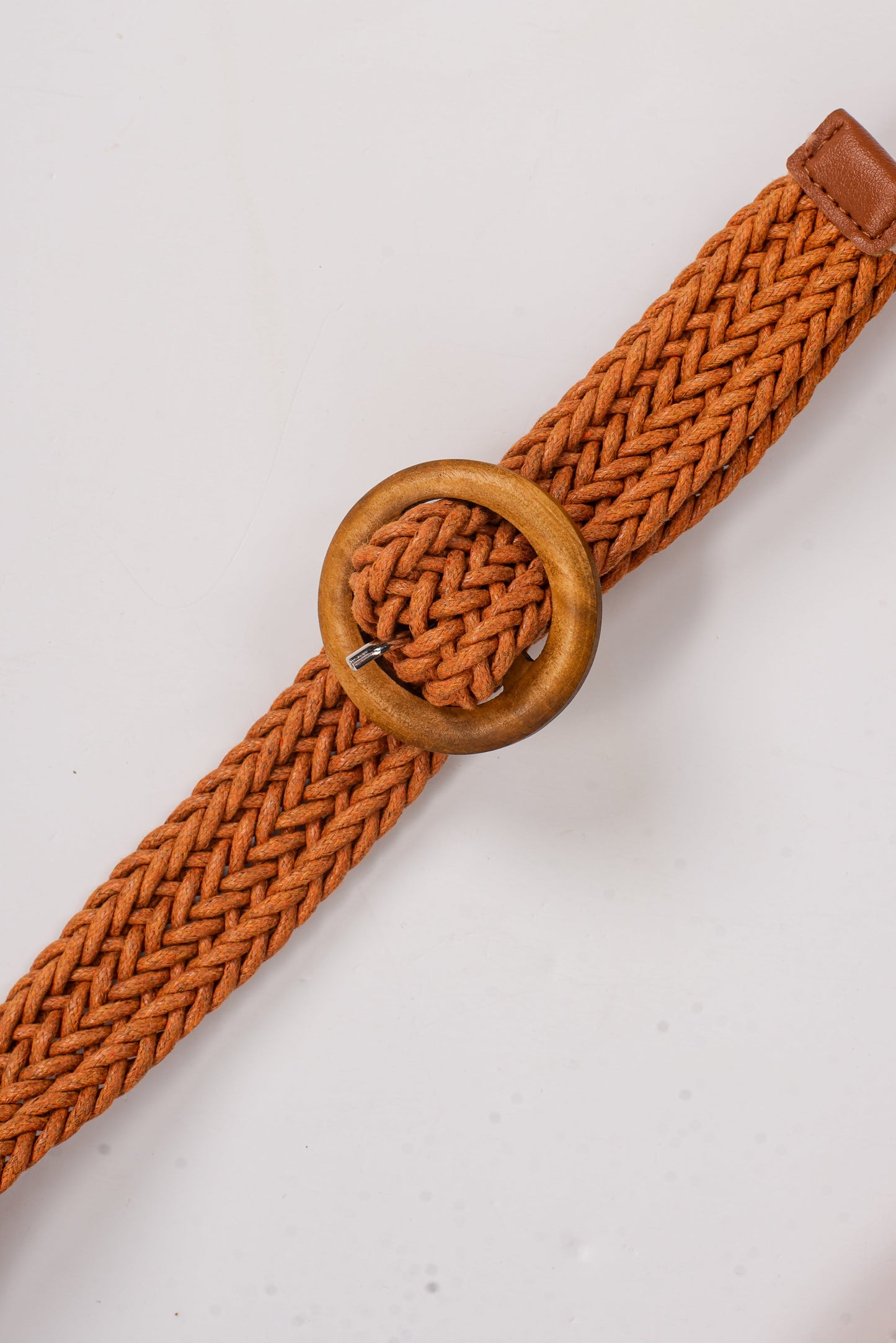 Lost In Thought Camel Straw Belt