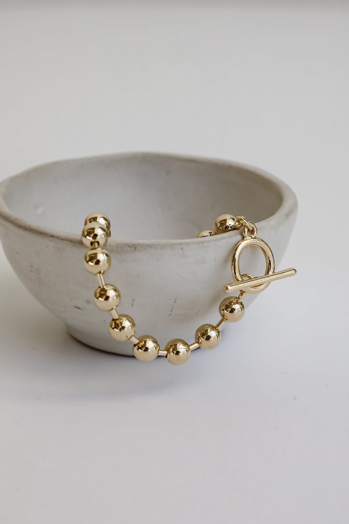 Emma Gold Beaded Bracelet