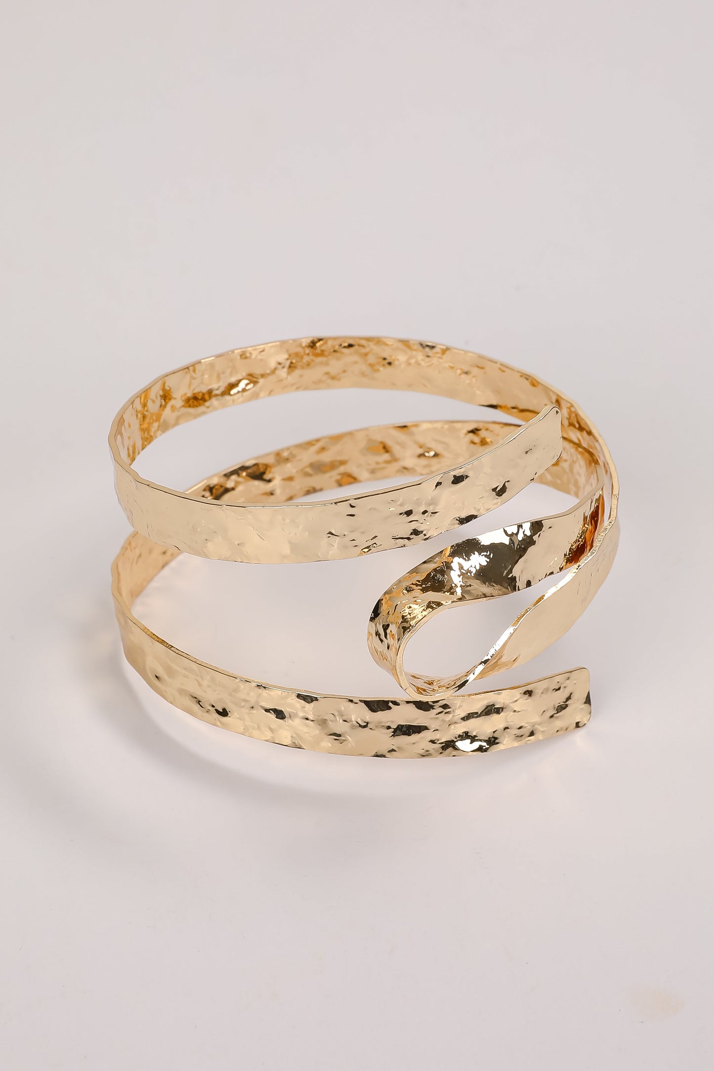 Brooke Gold Double Cuff Bracelet