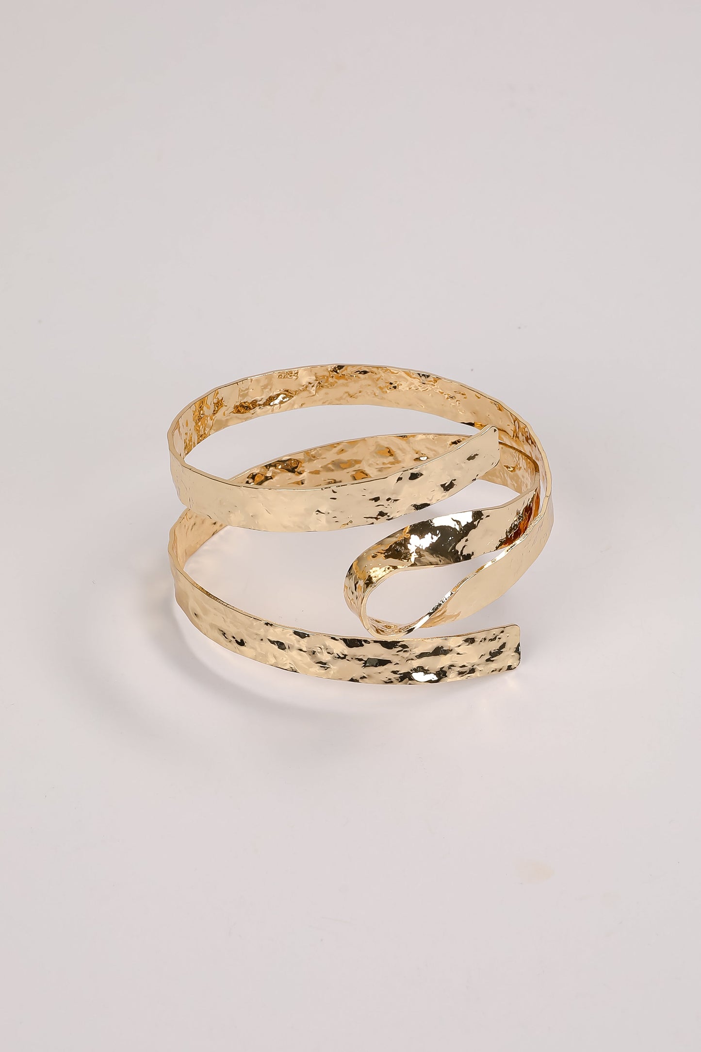 Brooke Gold Double Cuff Bracelet