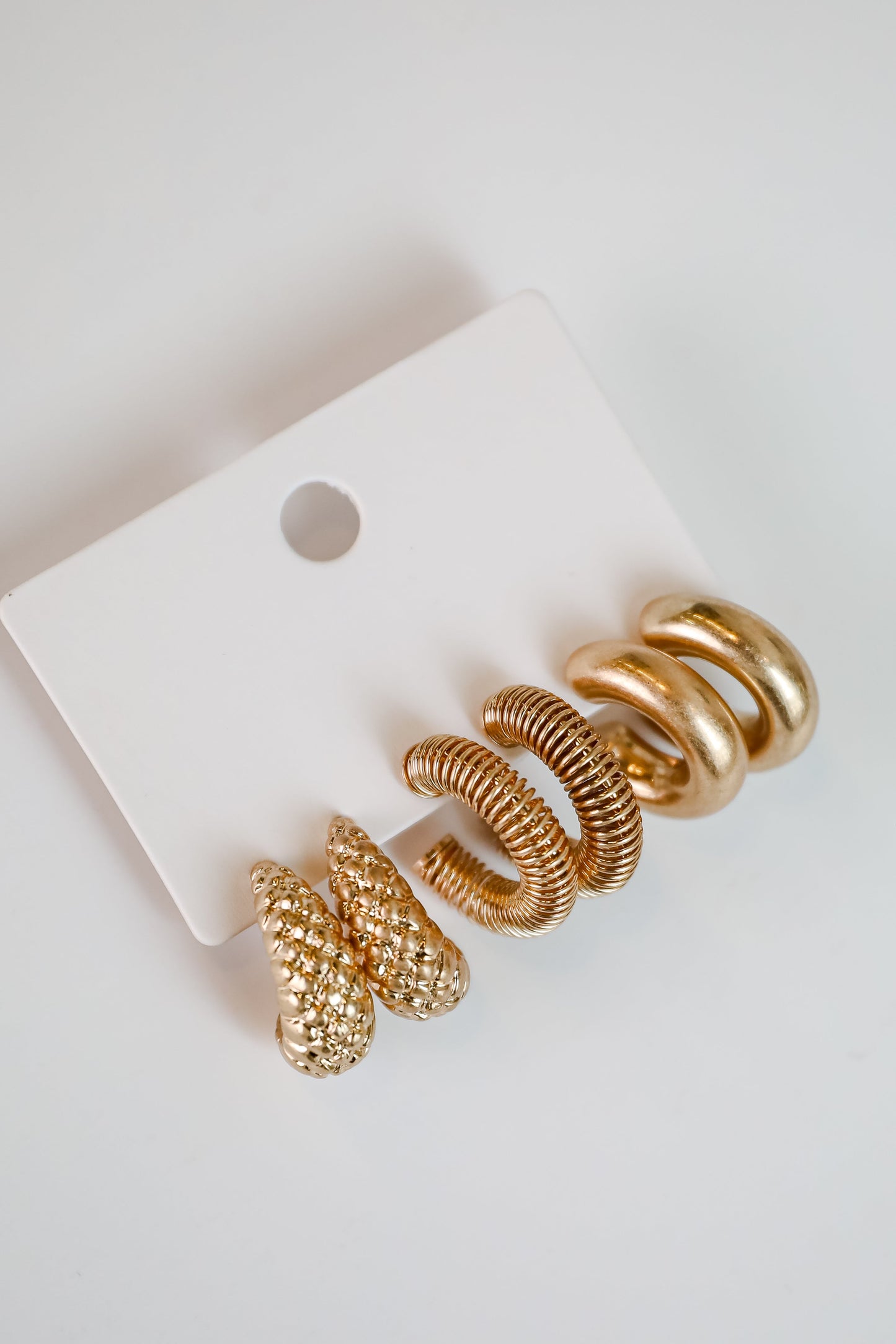 FINAL SALE - Macie Hoop Earring Set