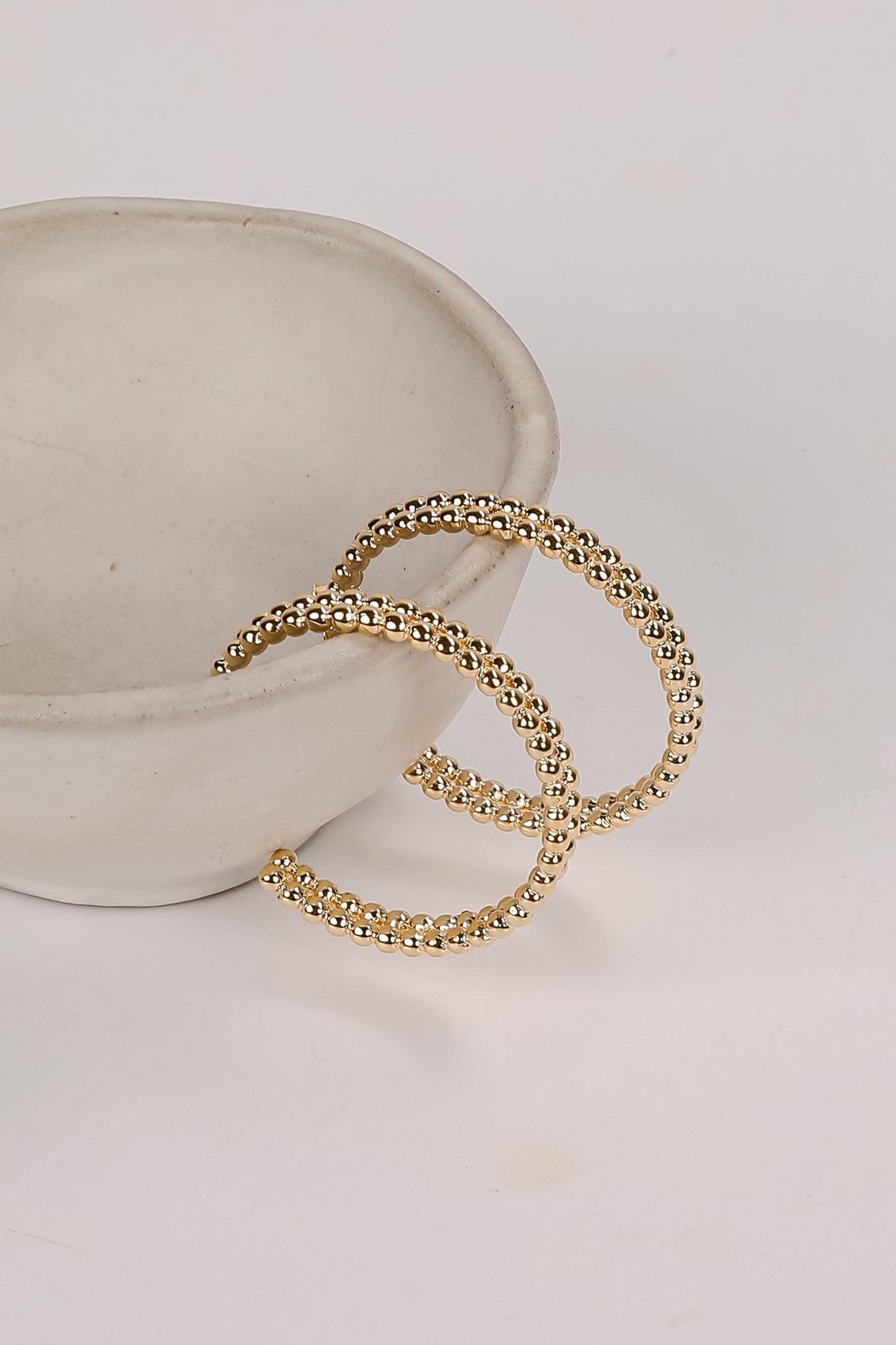 Melanie Gold Hoop Earrings