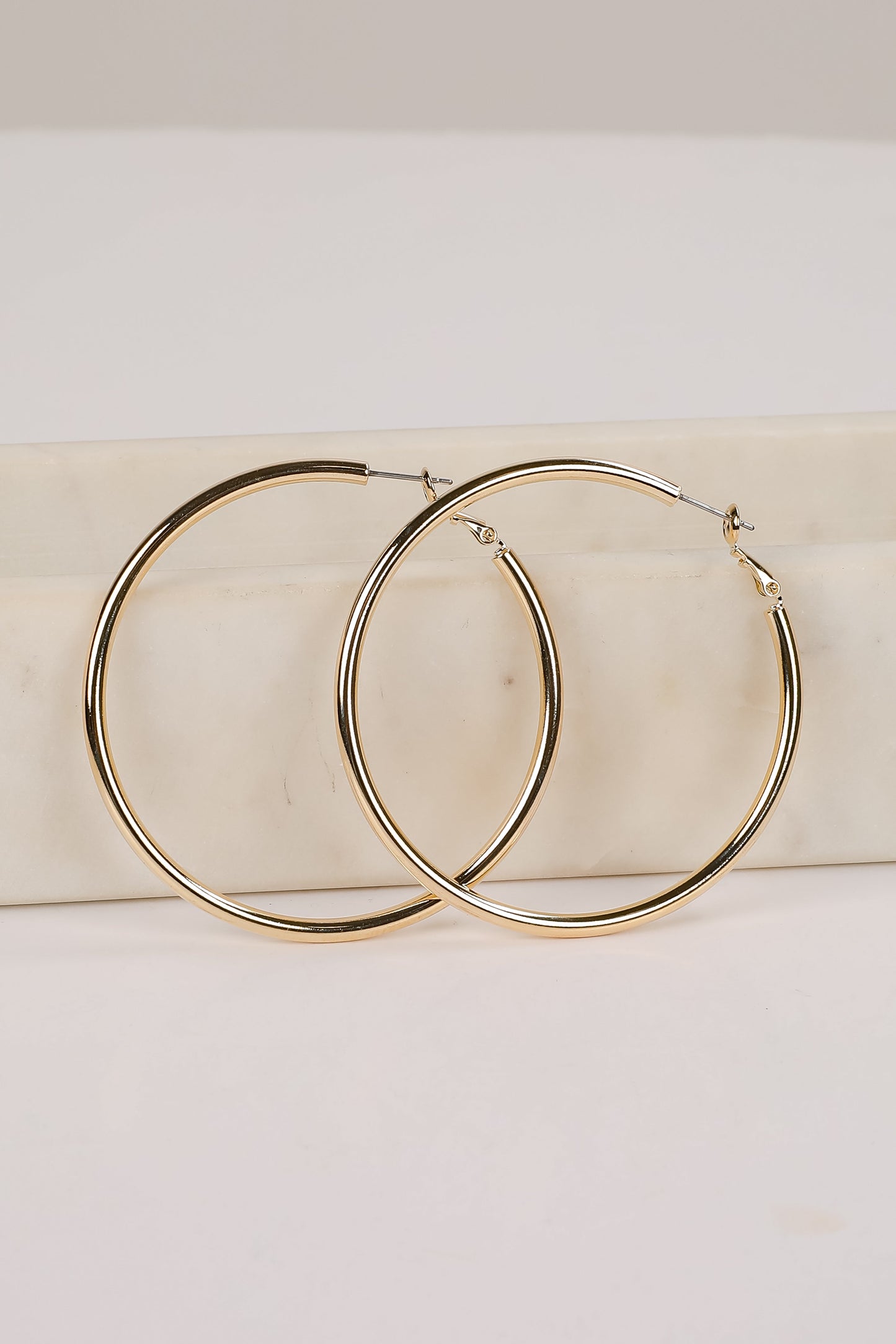 Samantha Gold Hoop Earrings