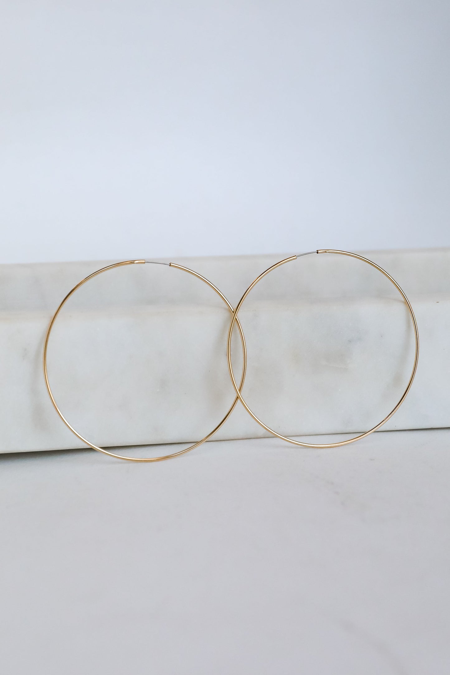 FINAL SALE - Sloane Large Hoop Earrings