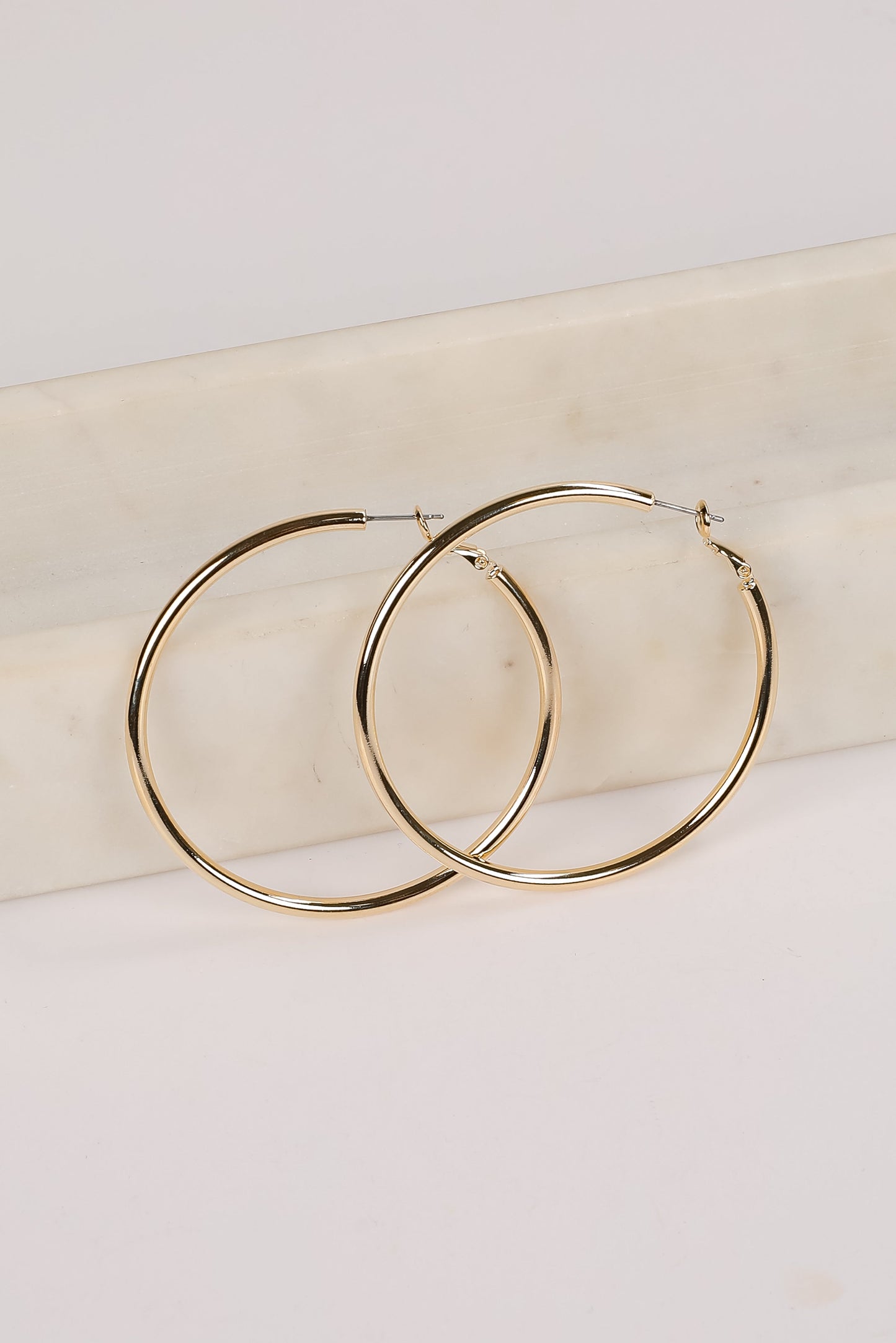 Samantha Gold Hoop Earrings