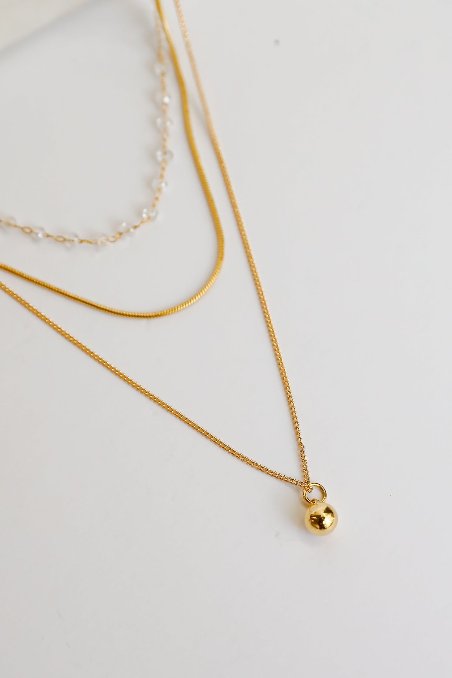 FINAL SALE - Reagan Layered Chain Necklace