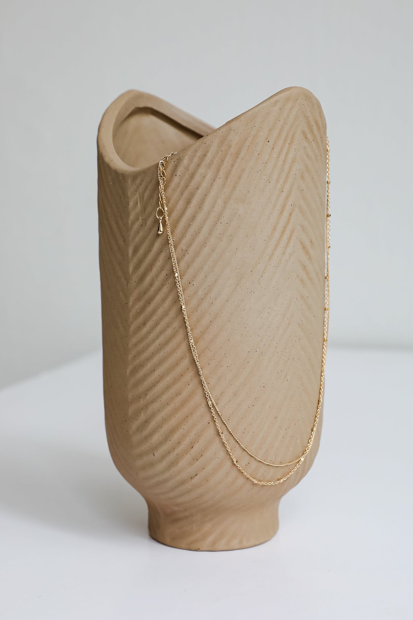 Nova Gold Layered Chain Necklace