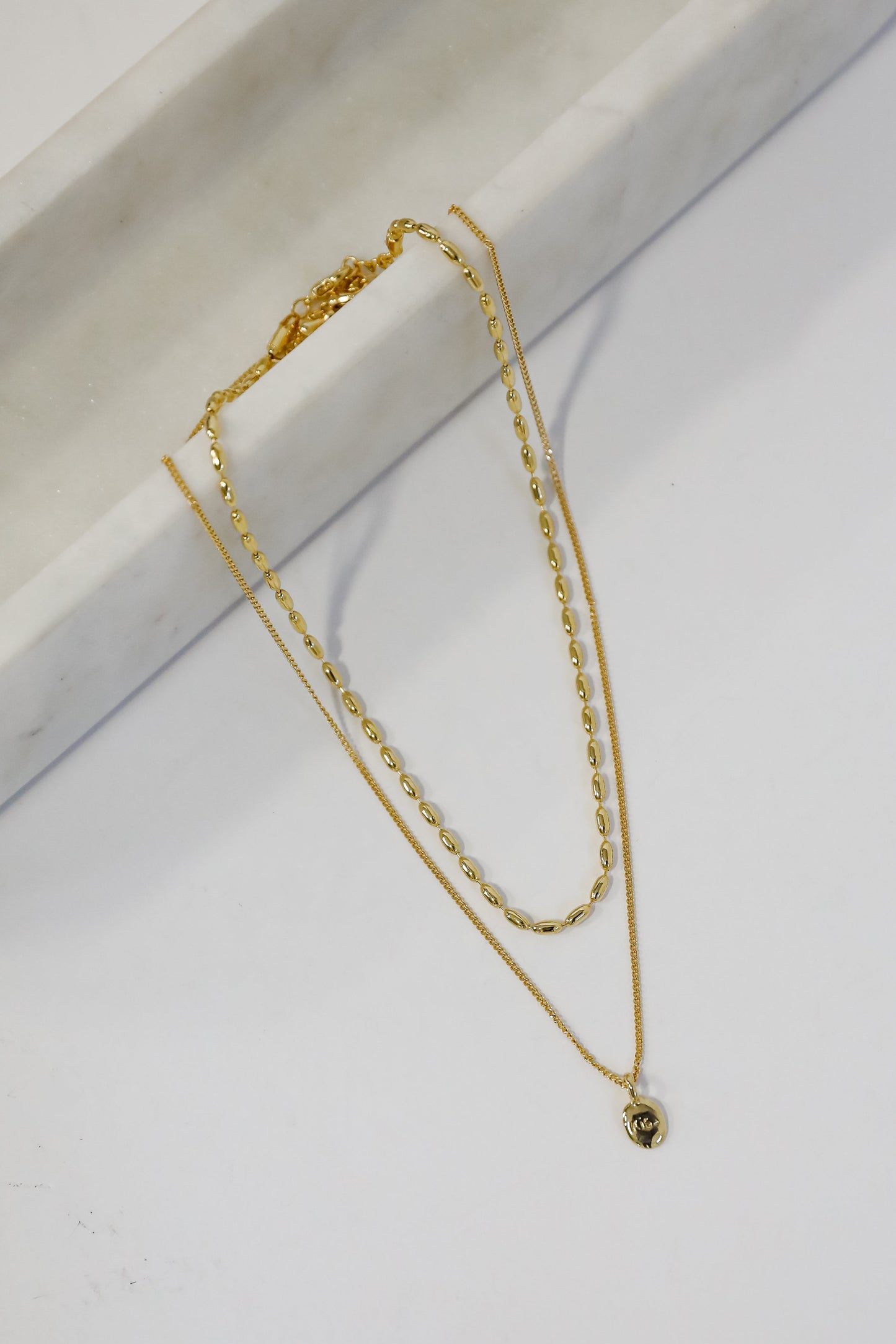 Eden Gold Layered Chain Necklace