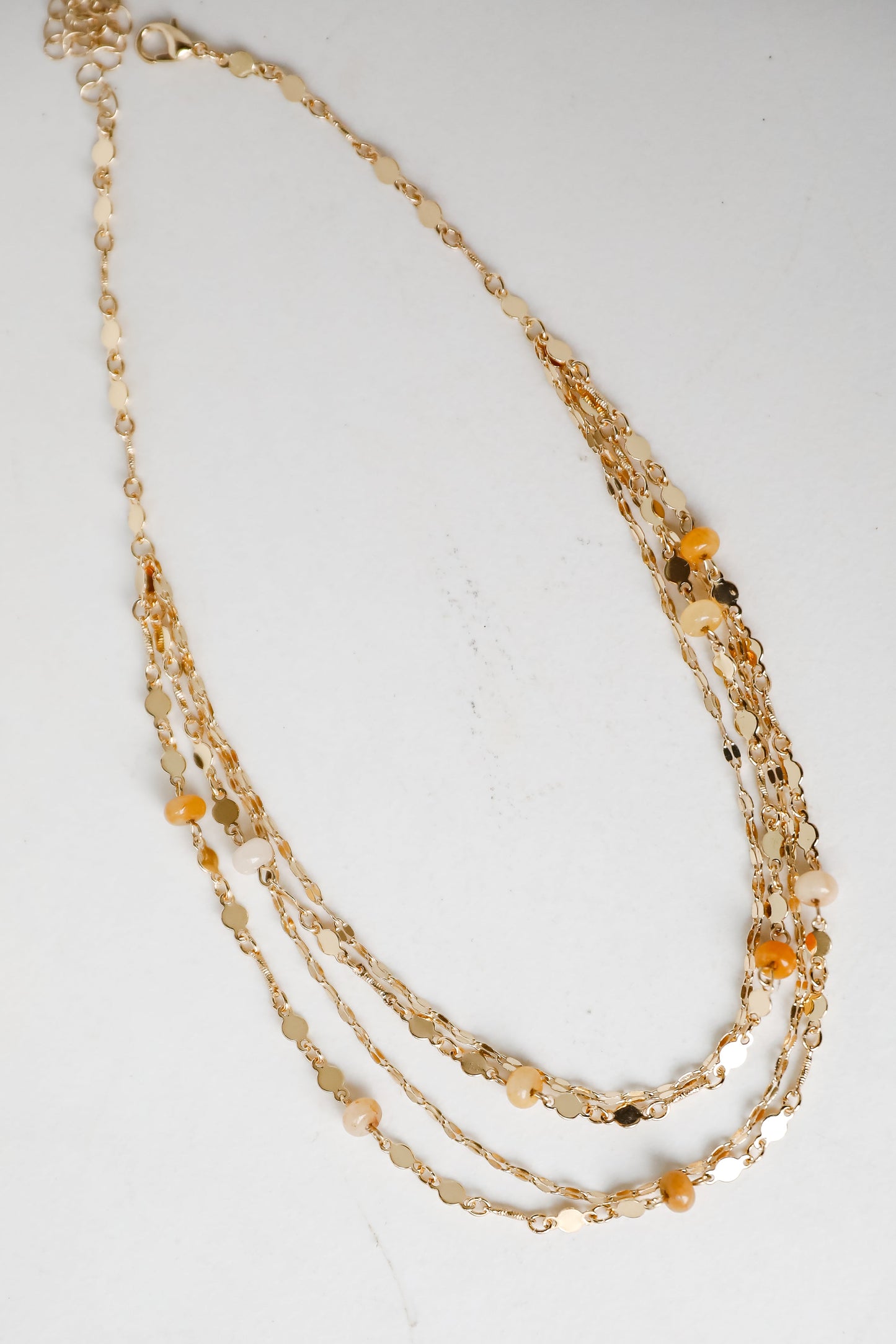 FINAL SALE - Caroline Natural Layered Necklace