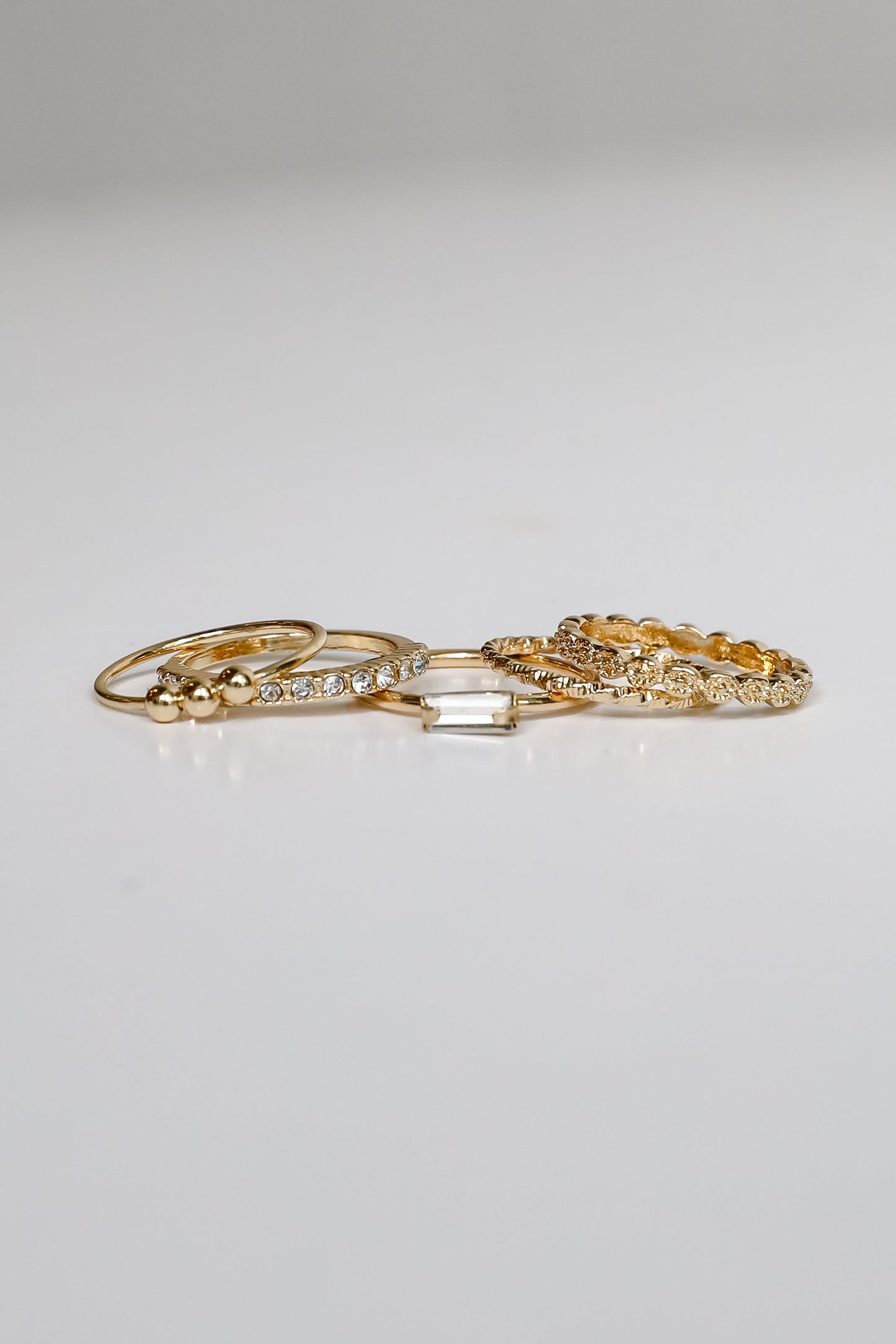Willow Gold Ring Set