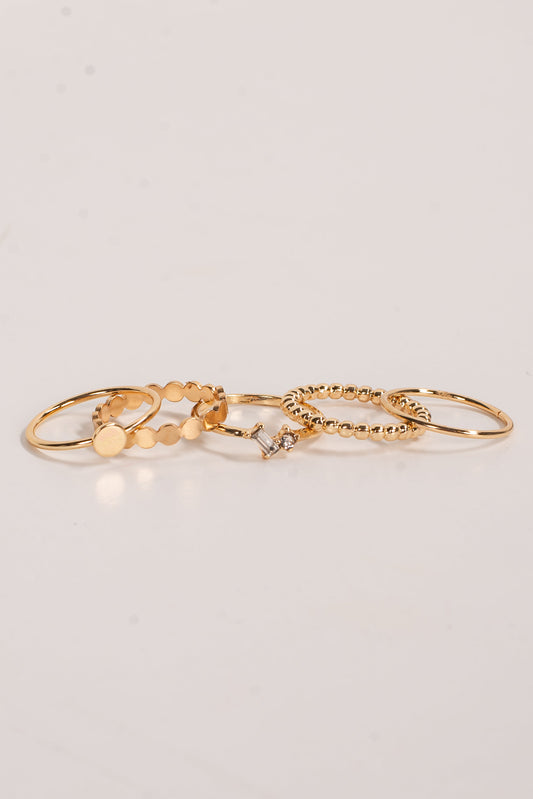Haven Gold Ring Set
