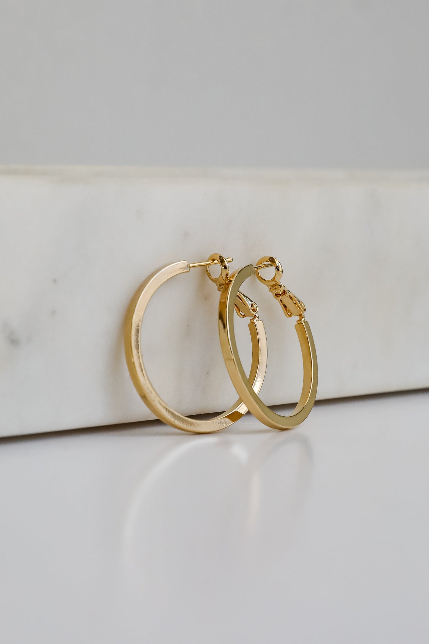 Ella Gold Hoop Earrings