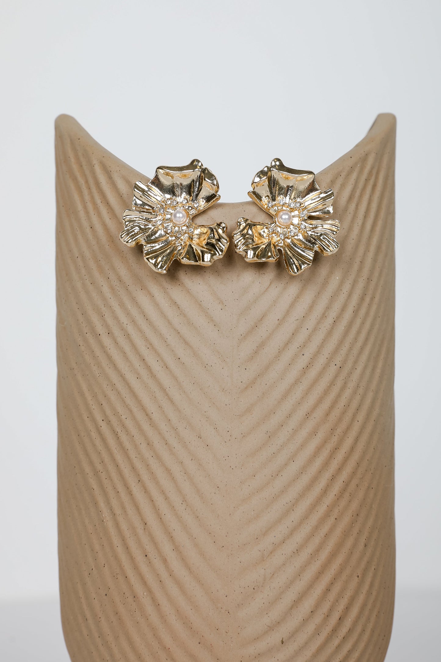 FINAL SALE - Kaylee Gold Statement Earrings