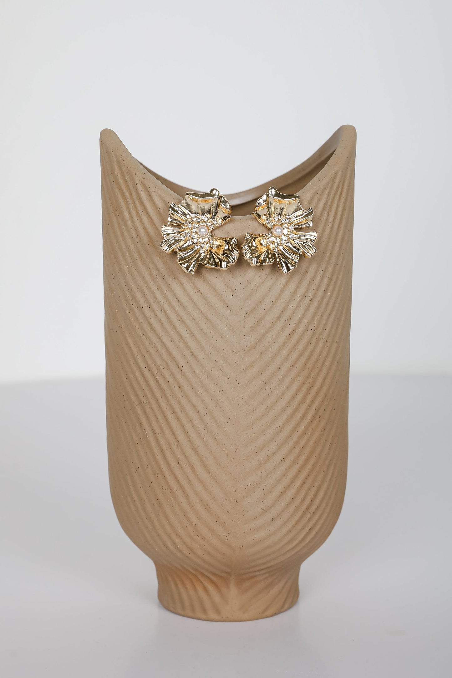 FINAL SALE - Kaylee Gold Statement Earrings