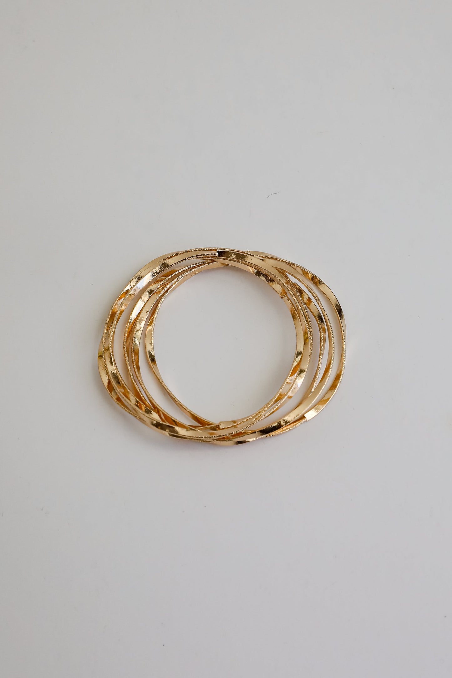 Charlotte Gold Bangle Set