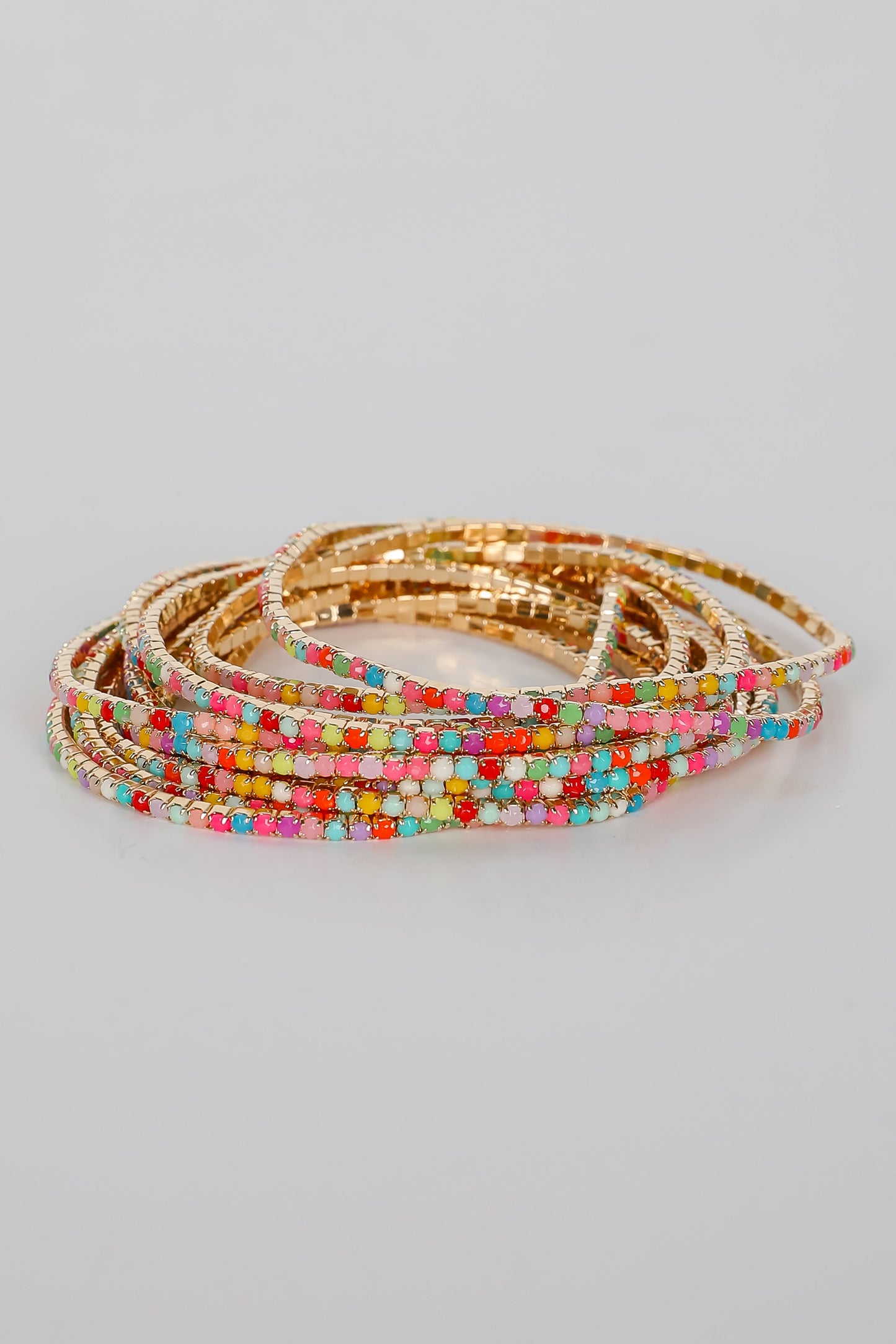 Jodie Rhinestone Bracelet Set