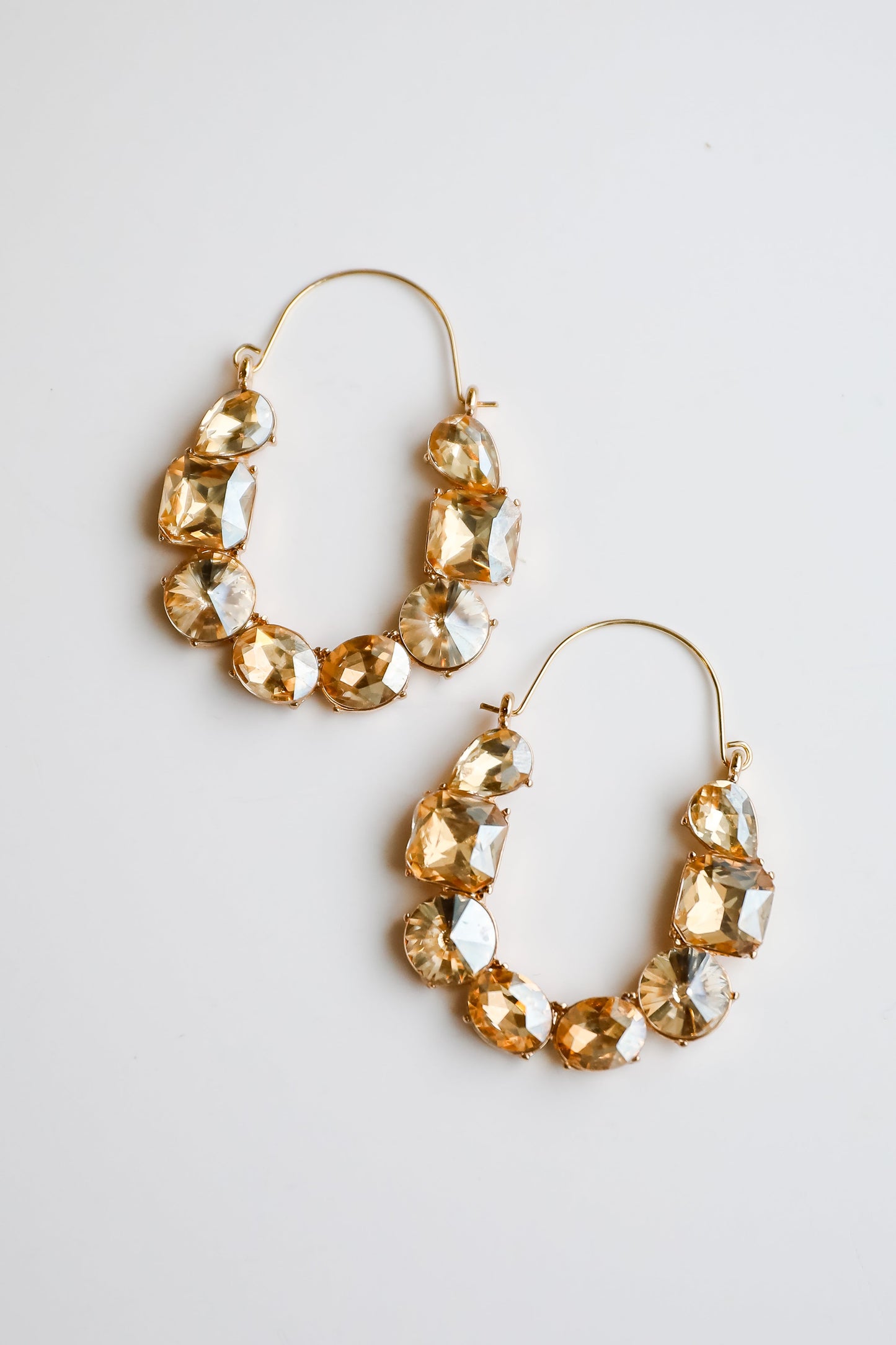 FINAL SALE - Brittany Gemstone Statement Earrings