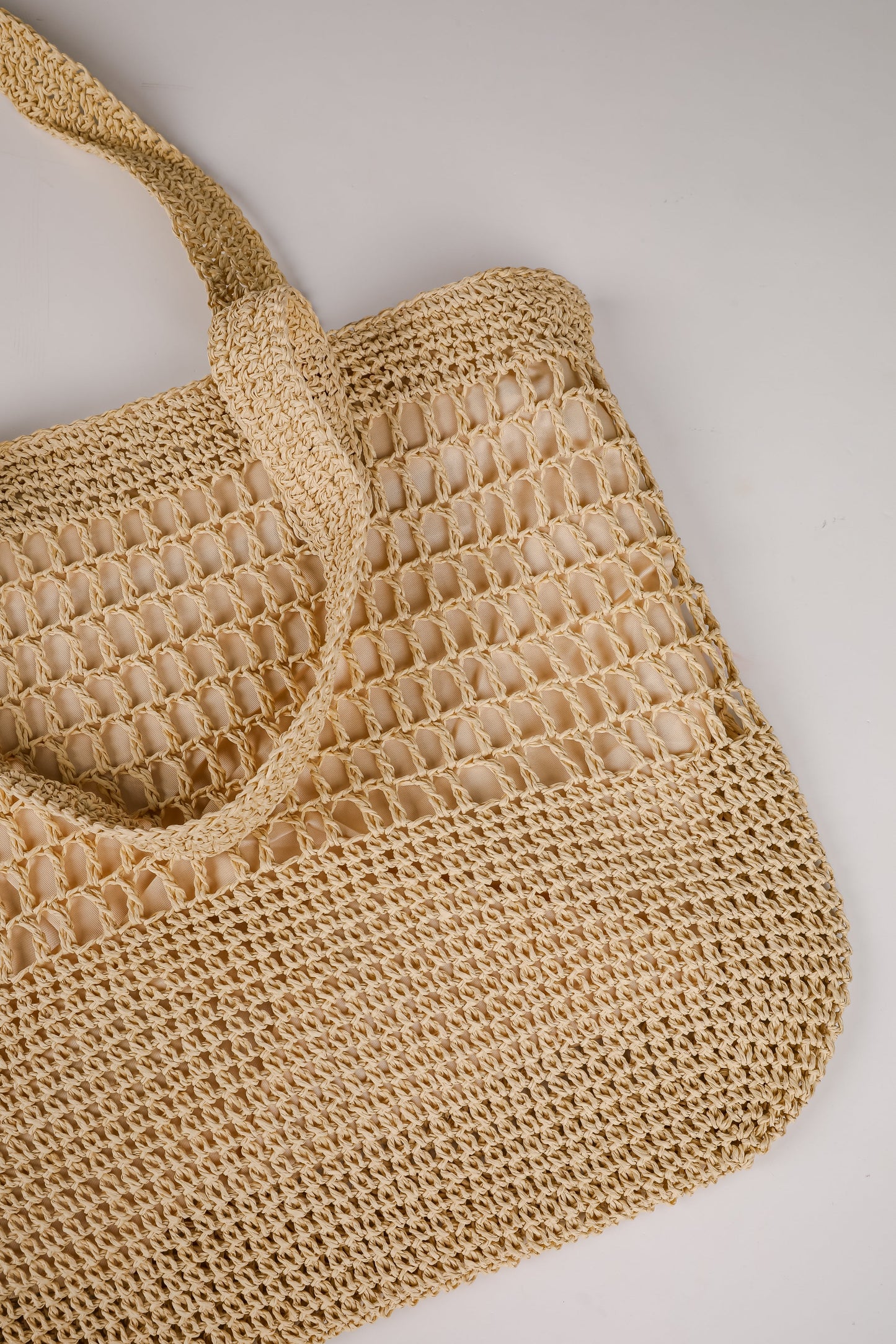 Savor The Slow Days Natural Straw Tote Bag