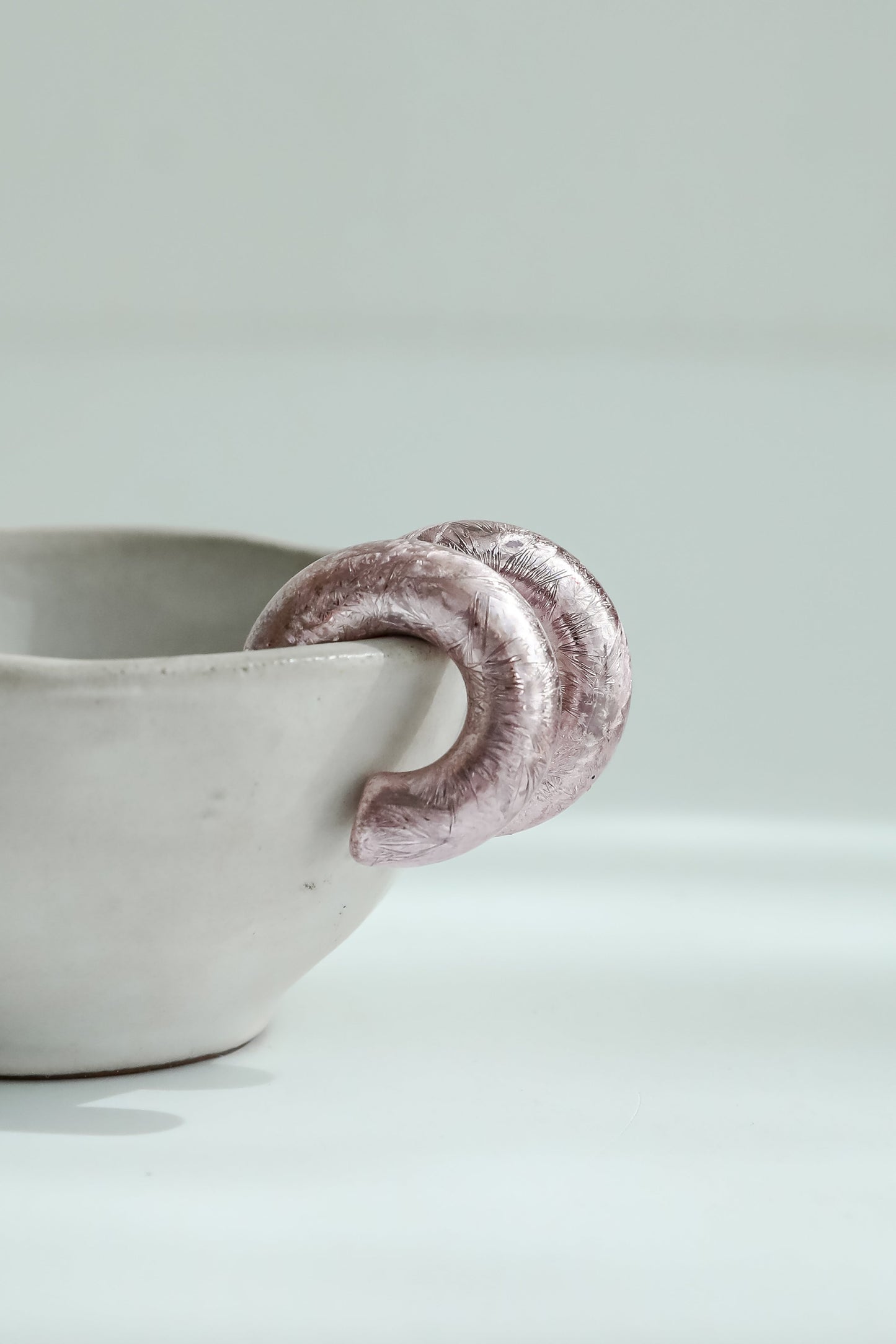 FINAL SALE - Alexa Metallic Hoop Earrings