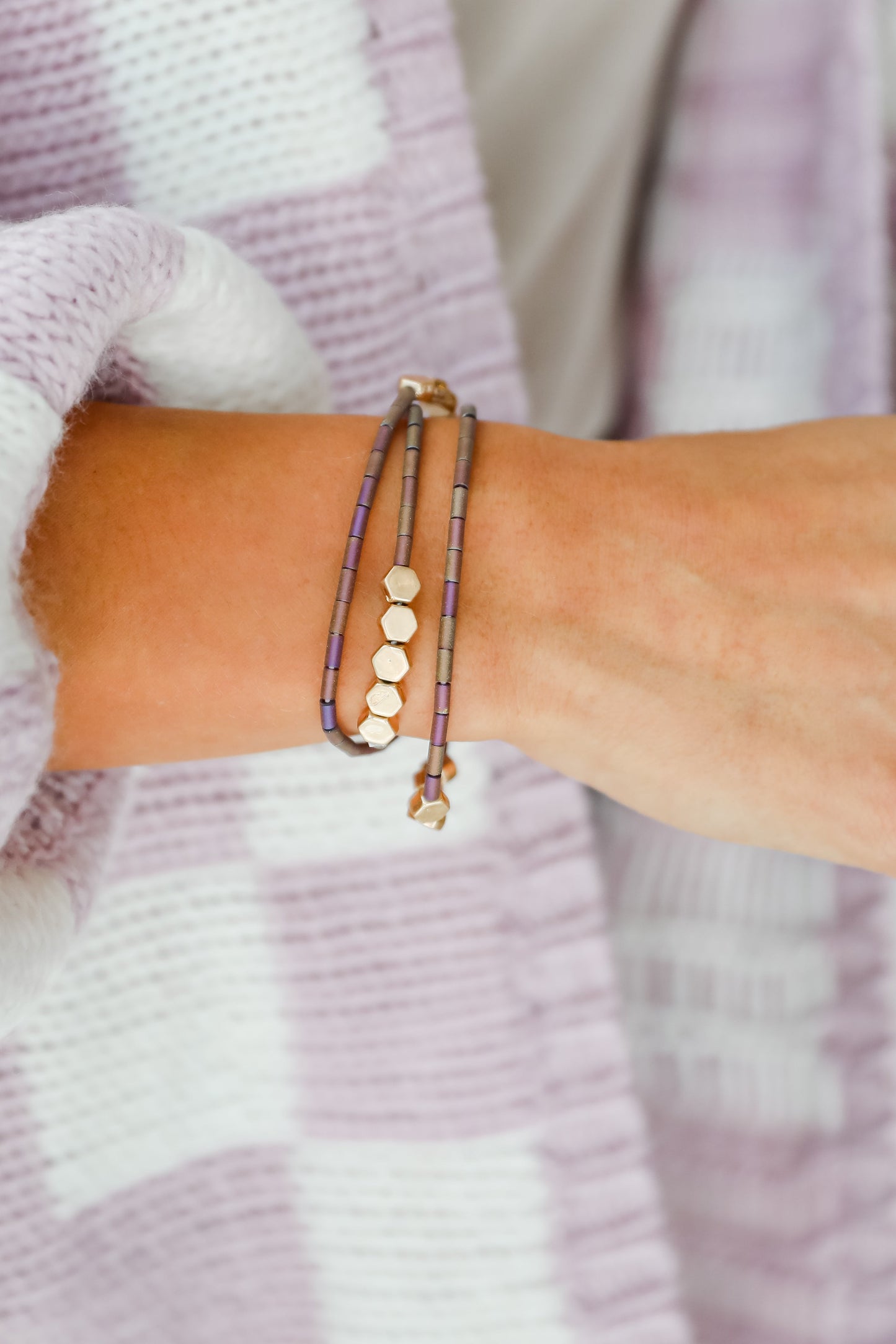 FINAL SALE - Margot Beaded Bracelet Set