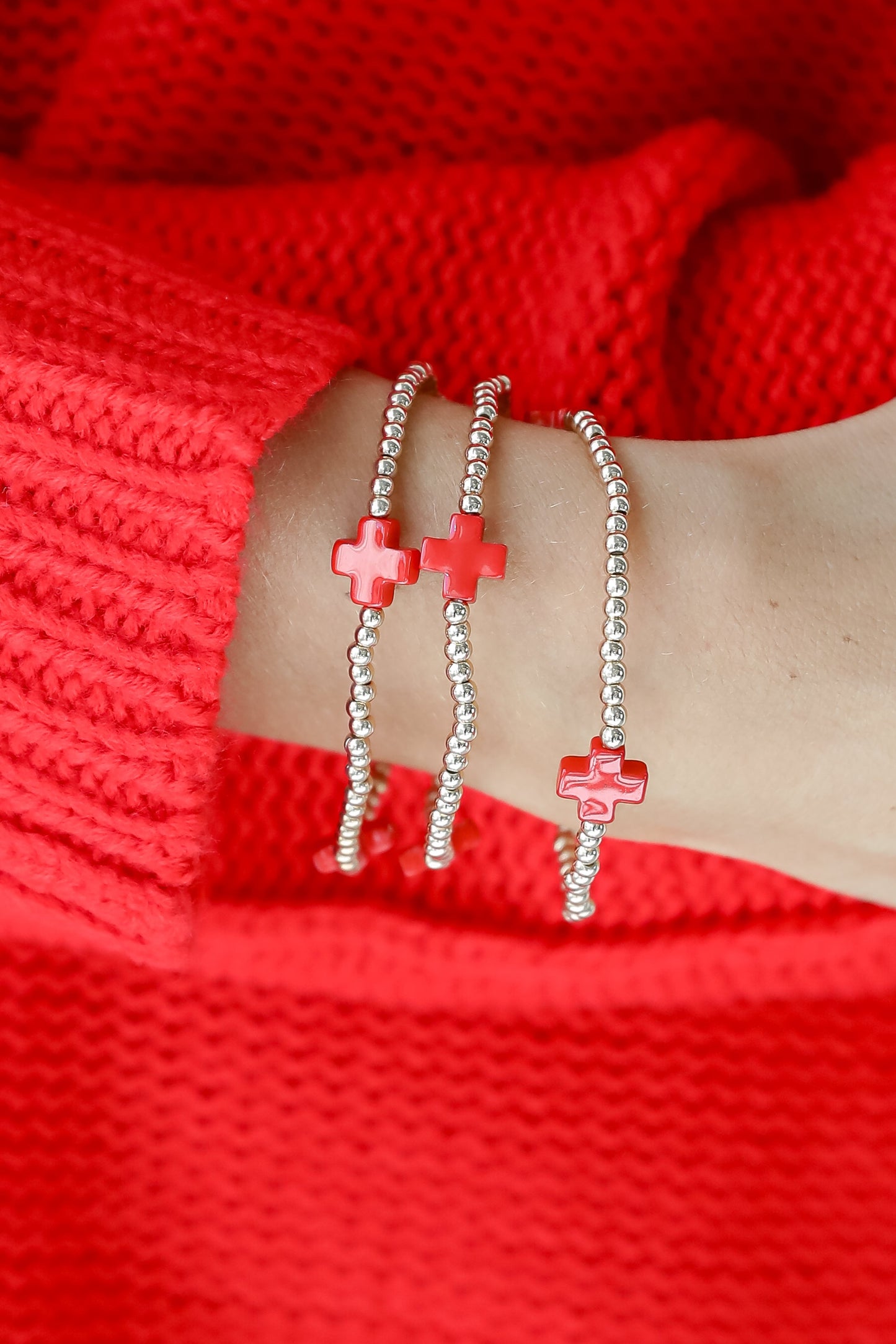 FINAL SALE - Kinsey Beaded Bracelet Set