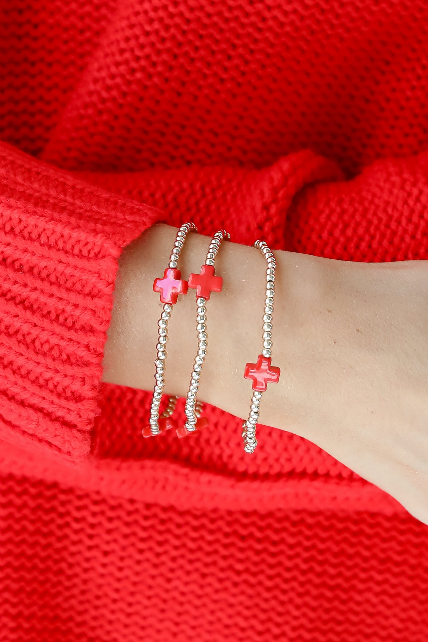 FINAL SALE - Kinsey Beaded Bracelet Set