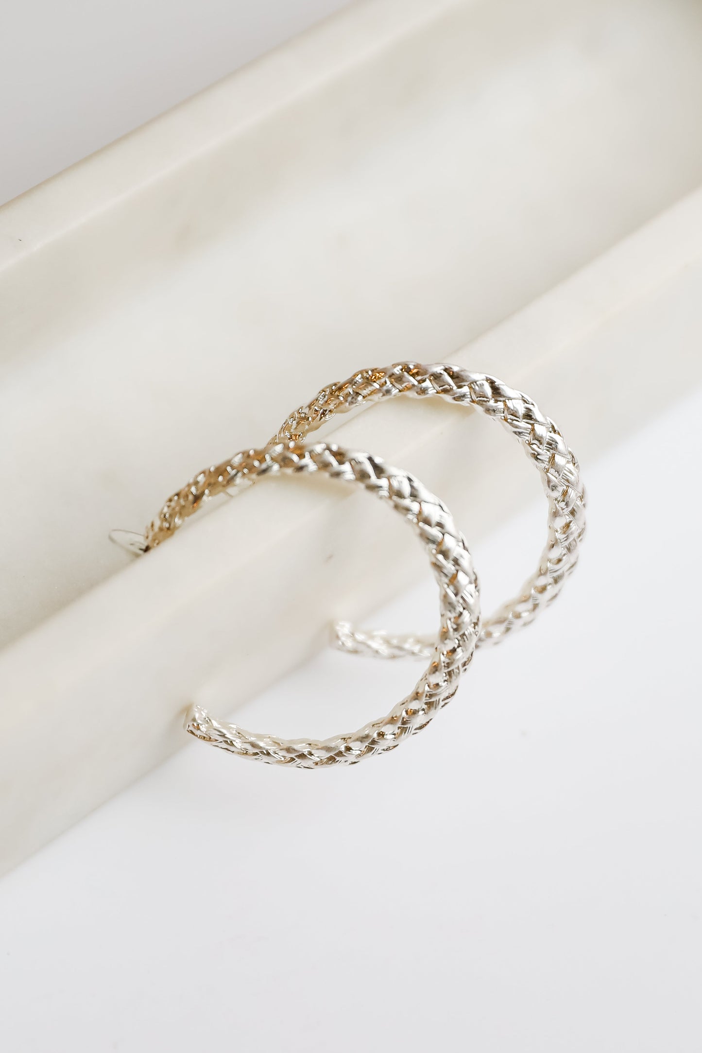 FINAL SALE - Layla Braided Hoop Earrings