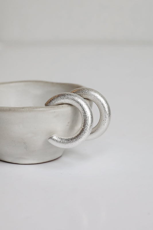 Eloise Silver Hoop Earrings