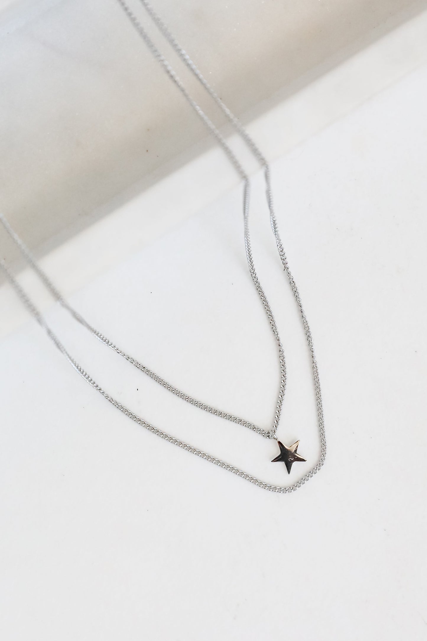 FINAL SALE - Alice Star Charm Layered Necklace