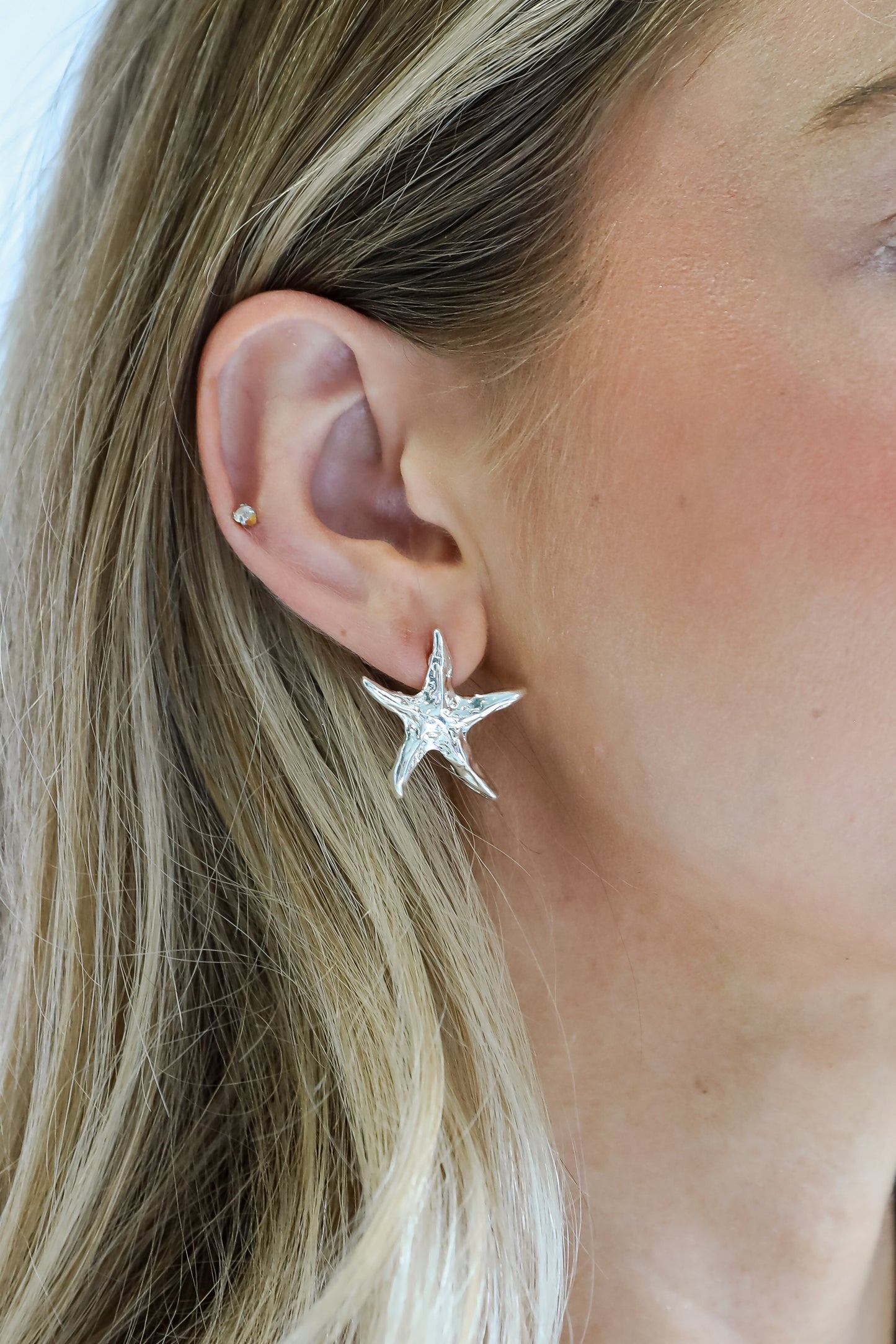 FINAL SALE - Lana Starfish Stud Earrings