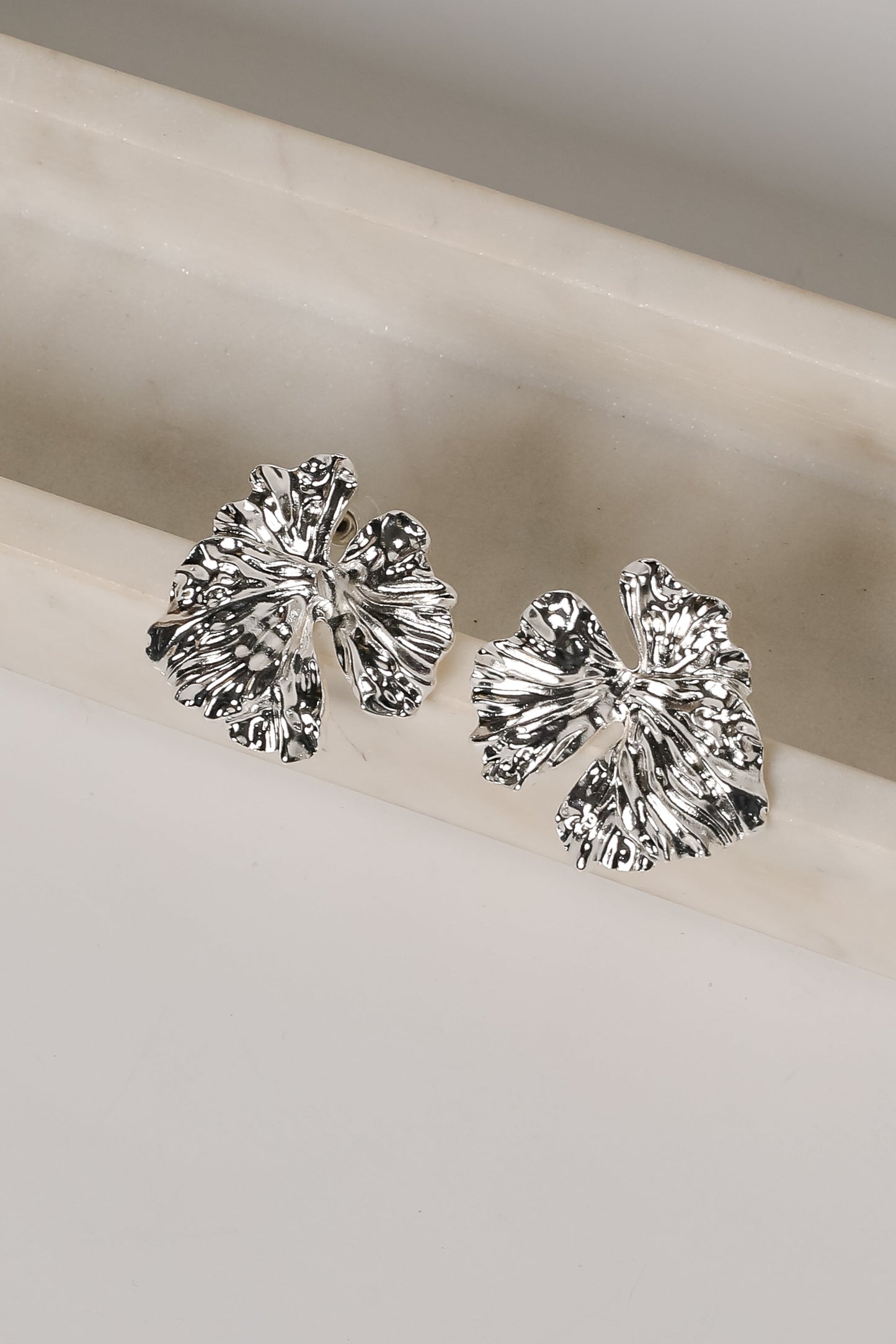 FINAL SALE - Quinn Textured Statement Earrings